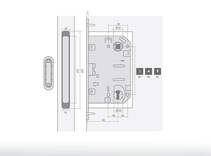 Kit de quincaillerie PREMIUM WHITE