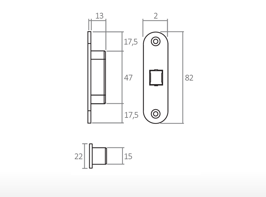 Fecho magnético EASY TOUCH